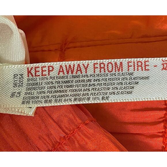 Free People Movement Way Home Shorts Orange Small Lined Workout Gym Running - Picture 11 of 11